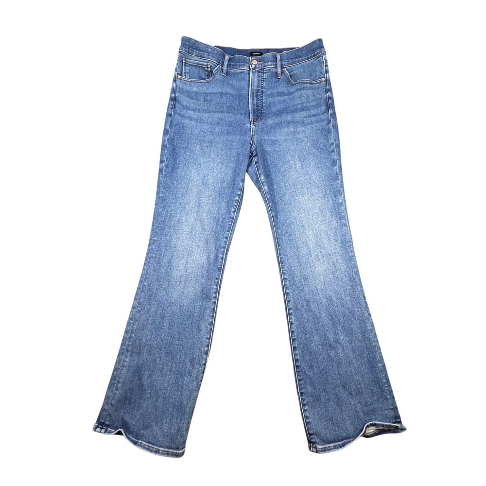 Express Blue Conscious Edit High Rise Bootcut Jeans Women 14R
